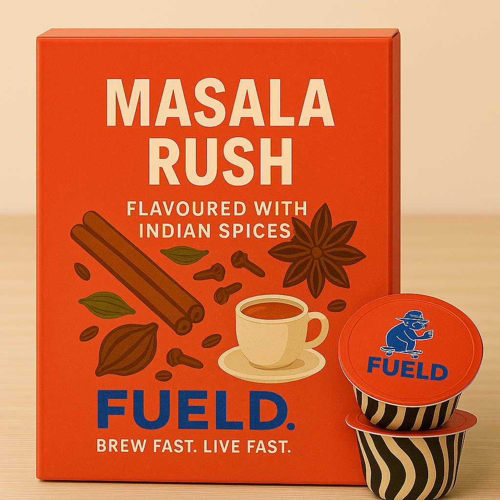 Masala Rush – Instant Chai Pods (Pack of 20)