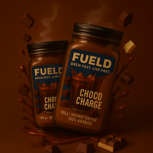Choco Charge – Flavoured Instant Coffee (100g Jar)