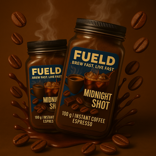 Midnight Shot – Espresso Coffee (50g Jar)
